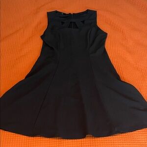 Alyx Elegant Black Cutout Mini Dress